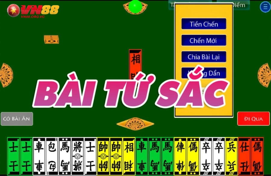 Hướng dẫn chơi bài Tứ Sắc VN88 cực hay và dễ hiểu